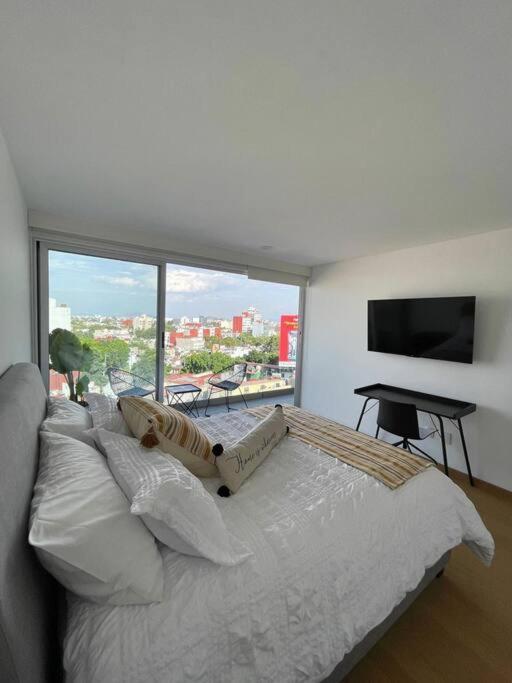 Depto Con Alberca Zona Condesa Apartment Mexico City Luaran gambar