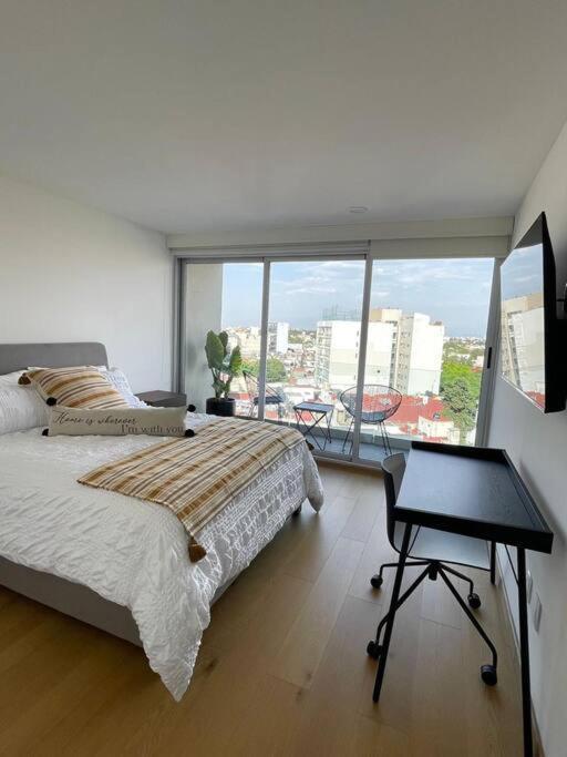 Depto Con Alberca Zona Condesa Apartment Mexico City Luaran gambar