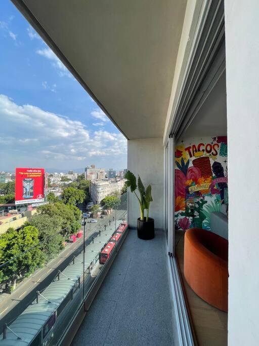 Depto Con Alberca Zona Condesa Apartment Mexico City Luaran gambar